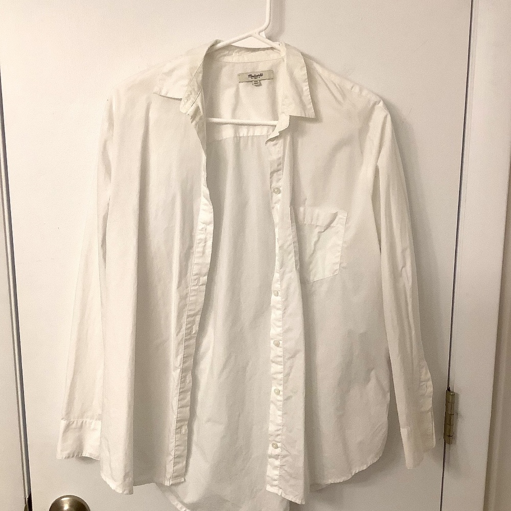 Madewell white shirt